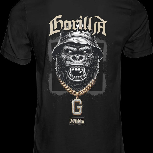 Tee Shirt Homme Noir – Gorilla