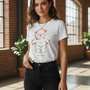 Tee-shirt streetwear femme-Bloom Wildly-