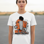 Tee-Shirt Streetwear Femme "Make Money Not Friends"