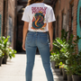 Tee-Shirt Streetwear Femme-Serpent Mystique-
