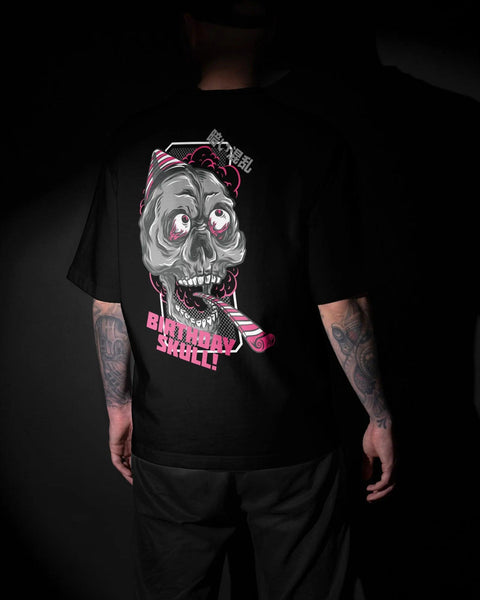 Tee Shirt Oversize Homme – Birthday Skull - AYKEN WEAR