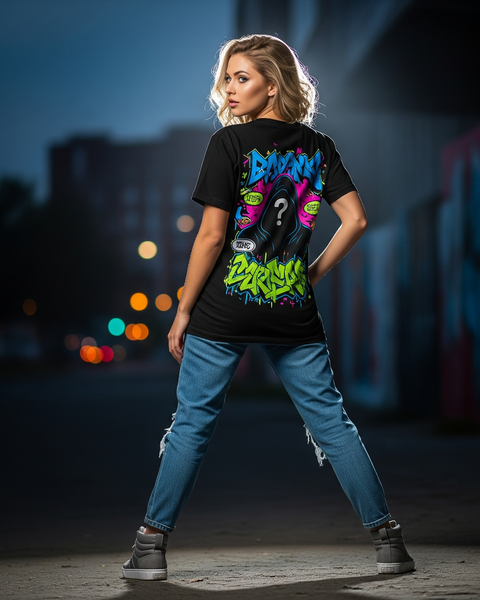Tee-Shirt Streetwear Femme -Badass ZURICK-