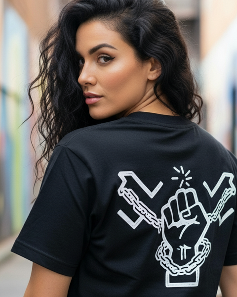 Tee-Shirt Streetwear Femme -Freedom Chains-