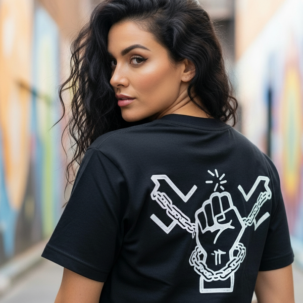 Tee-Shirt Streetwear Femme -Freedom Chains-