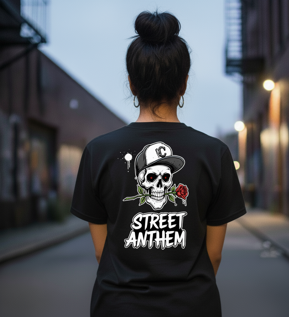 Tee-Shirt Streetwear Femme -Street Anthem-