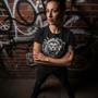 Tee-Shirt Streetwear Femme -Lion Graffiti-