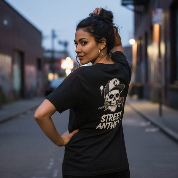 Tee-Shirt Streetwear Femme -Street Anthem-