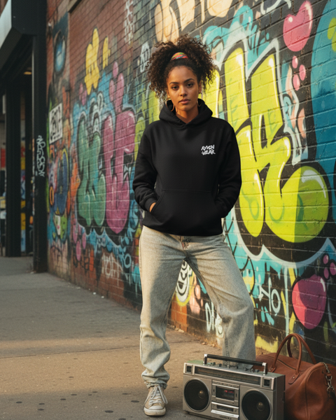 Sweat à Capuche Streetwear Femme -Graffiti Soul -