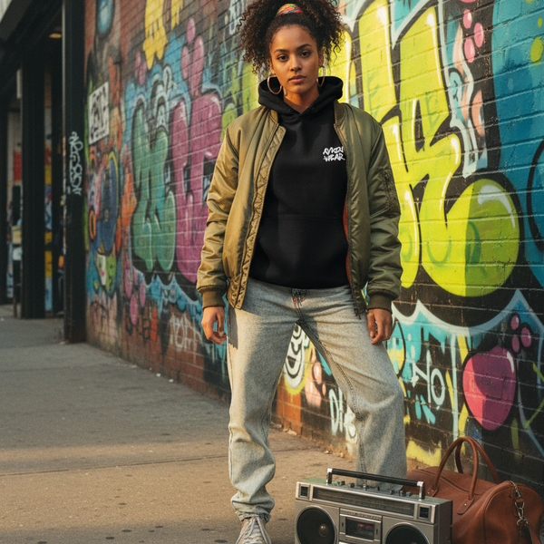 Sweat à Capuche Streetwear Femme -Graffiti Soul -