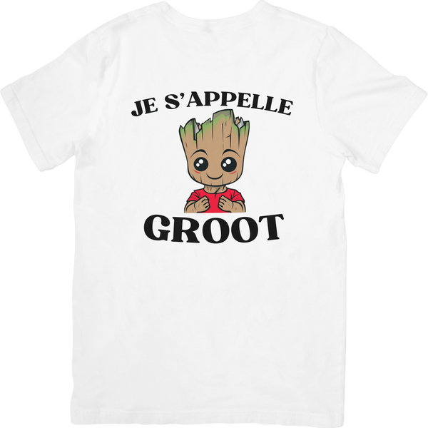 Tee Shirt Homme Je s'appelle Groot