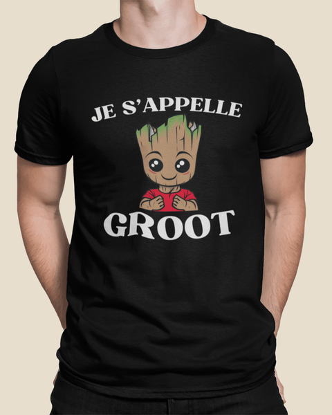 Tee Shirt Homme Je s'appelle Groot