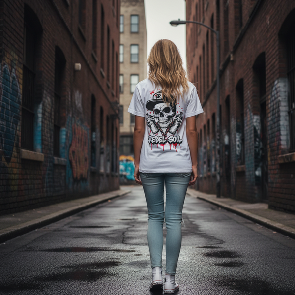 Tee-Shirt Streetwear Femme -Rebel Soul-