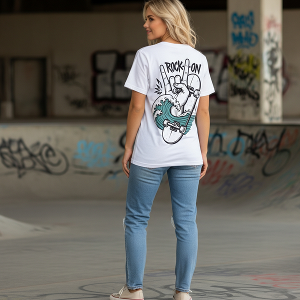 Tee-Shirt Streetwear Femme -Rock On-