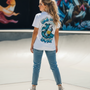 Tee-Shirt Streetwear Femme -SK8 or Surf-