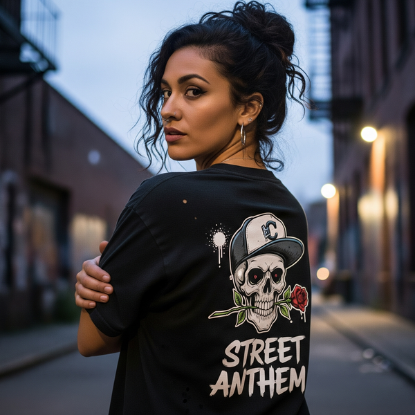 Tee-Shirt Streetwear Femme -Street Anthem-