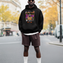 Sweat à Capuche Streetwear Homme - LeBron Collage