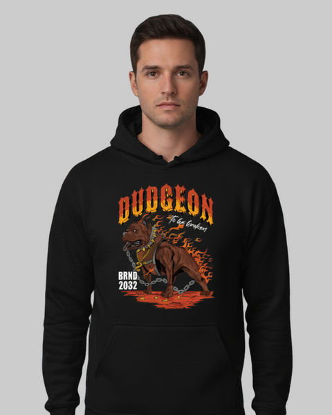 Sweat à Capuche Streetwear Homme Dungeon Infernal