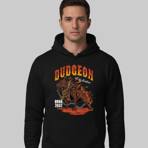 Sweat à Capuche Streetwear Homme Dungeon Infernal