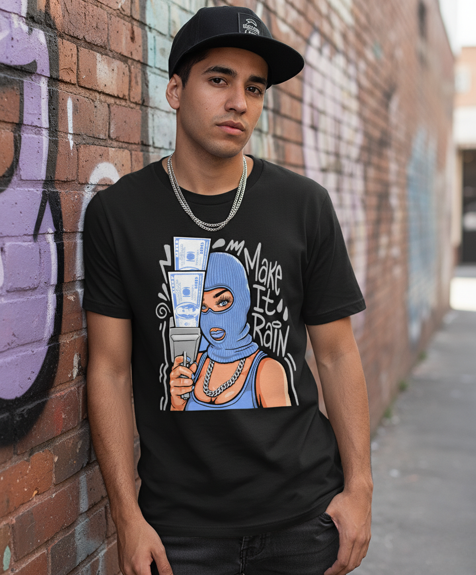 T-shirt Streetwear Make It Rain