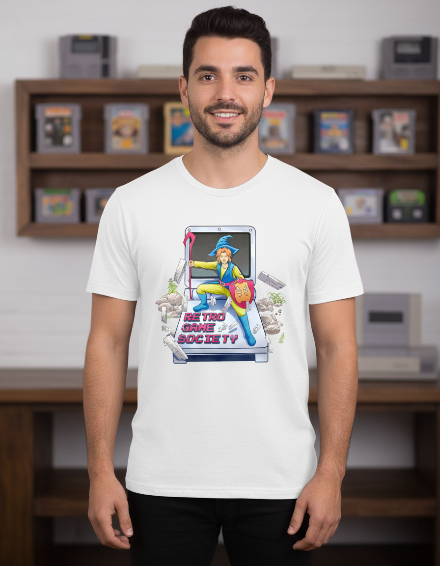 T-shirt Retro Game Society