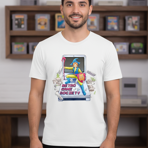 T-shirt Retro Game Society