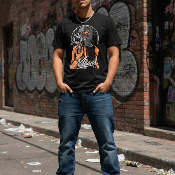 T-shirt Street Wear Homme By Any Means