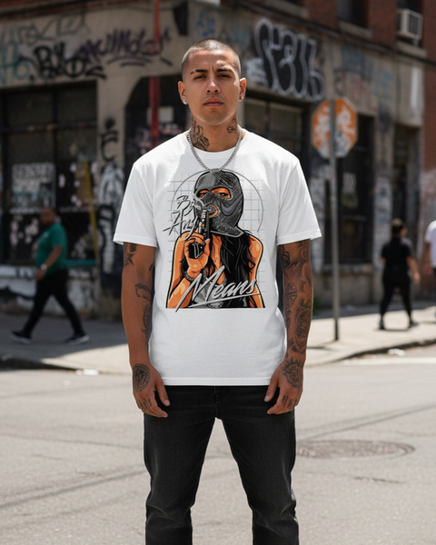 T-shirt Street Wear Homme By Any Means