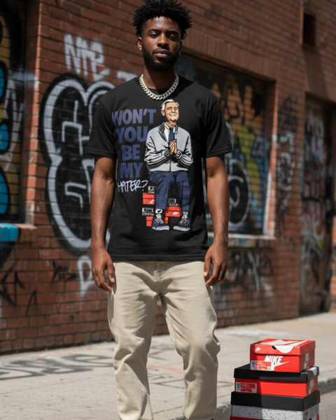 T-shirt Street Wear Homme Won't You Be My Hater?