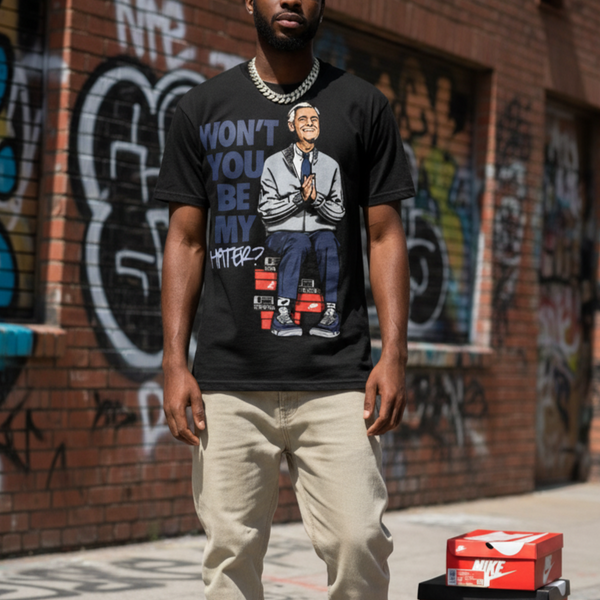 T-shirt Street Wear Homme Won't You Be My Hater?