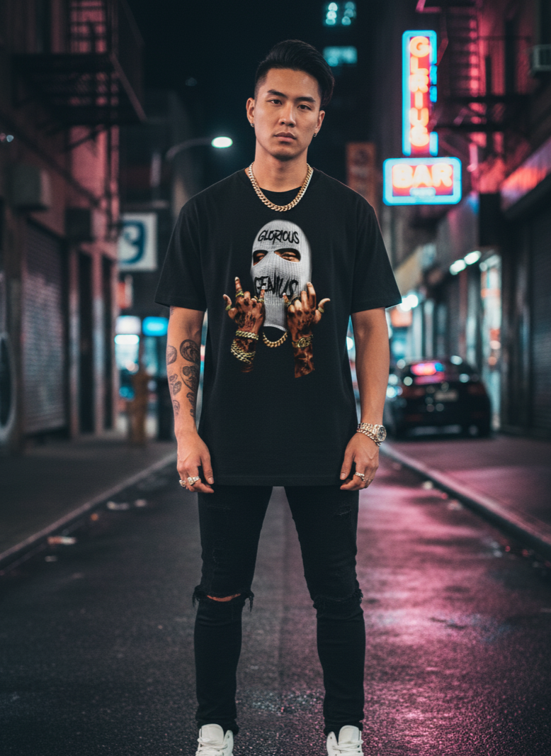 T-shirt Streetwear Home - Glorious Genius