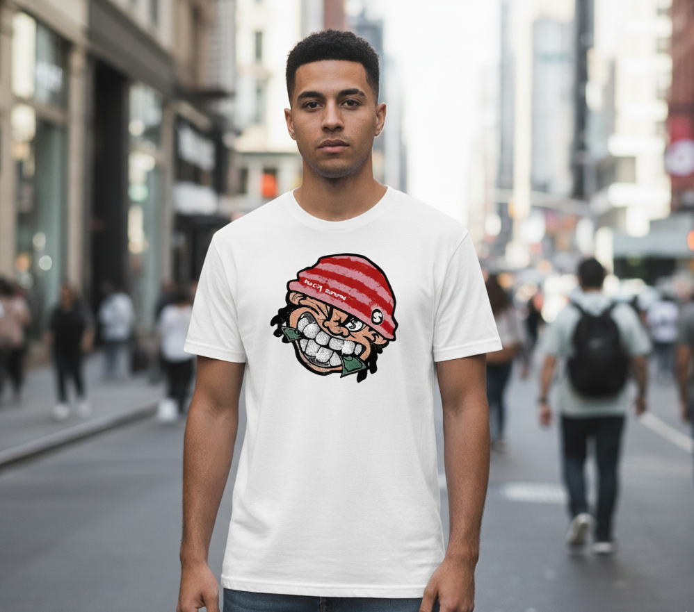 T-shirt Streetwear Homme - HUSTLE Money Smile