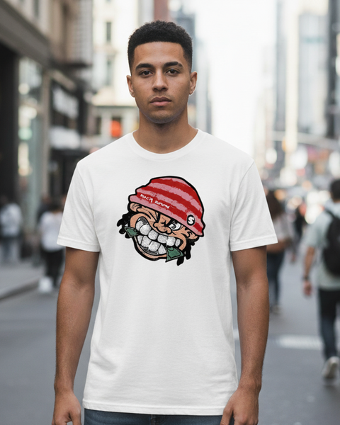 T-shirt Streetwear Homme - HUSTLE Money Smile