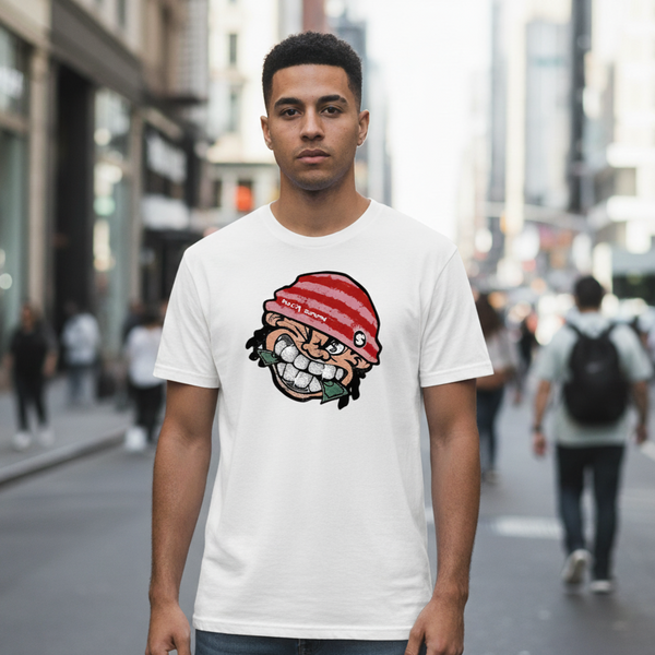 T-shirt Streetwear Homme - HUSTLE Money Smile