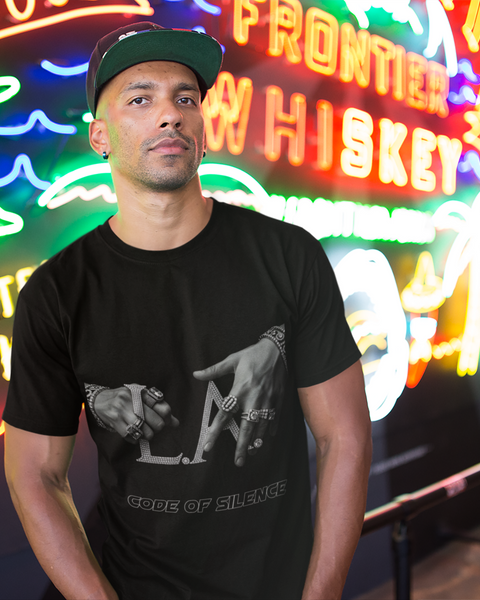 T-shirt Streetwear Homme – L.A Code of Silence