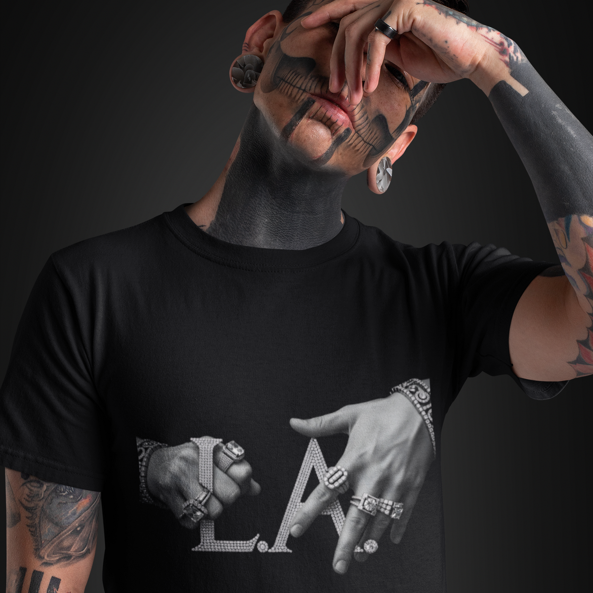 T-shirt Streetwear Homme – L.A Code of Silence
