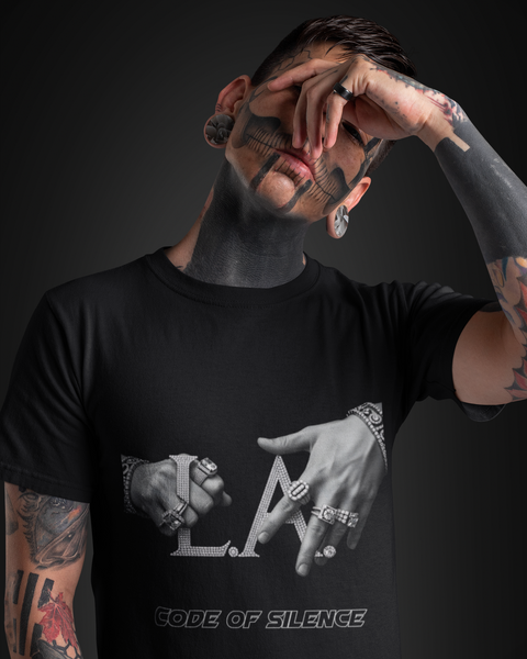 T-shirt Streetwear Homme – L.A Code of Silence