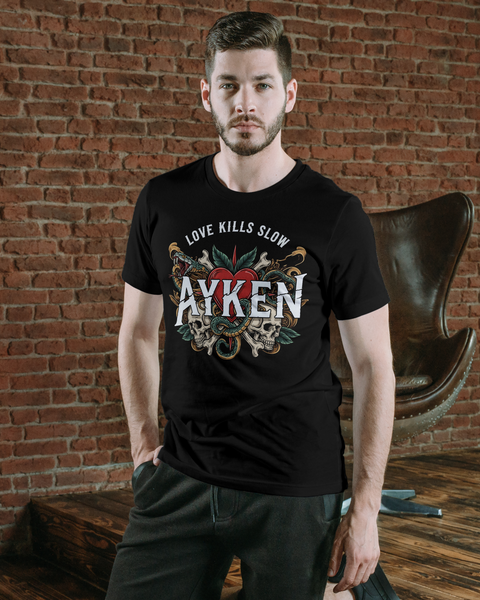 T-shirt Streetwear Homme – Love Kills Slow AYKEN