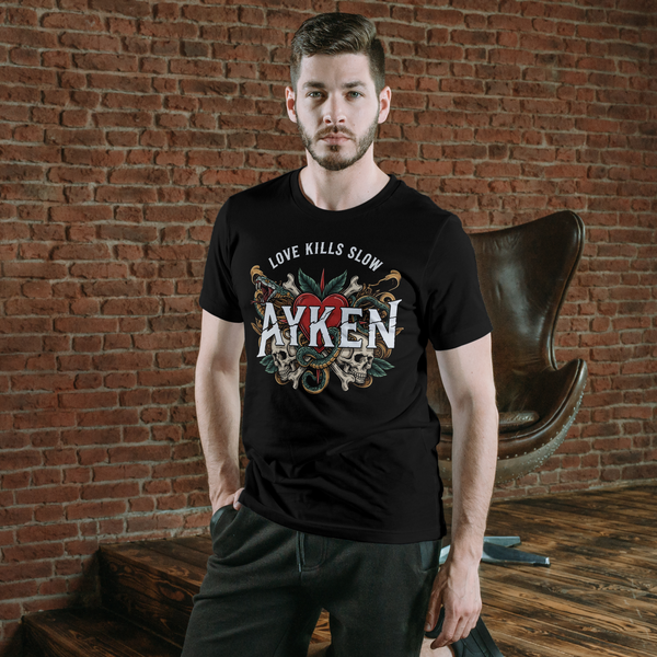 T-shirt Streetwear Homme – Love Kills Slow AYKEN