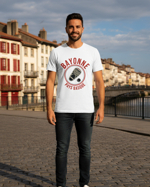 T Shirt Homme Bayonne – Pays Basque Authentique