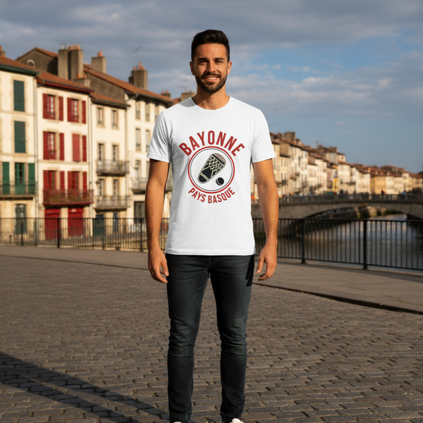 T Shirt Homme Bayonne – Pays Basque Authentique