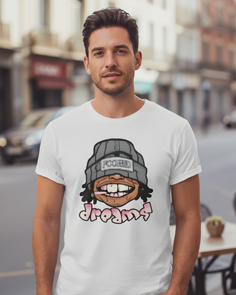 T Shirt Streetwear Homme - FOCUSED DREAMS
