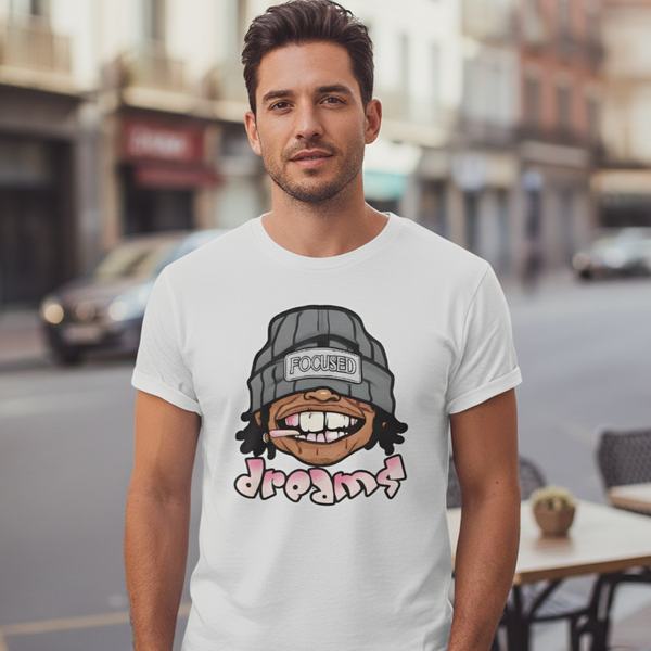 T Shirt Streetwear Homme - FOCUSED DREAMS