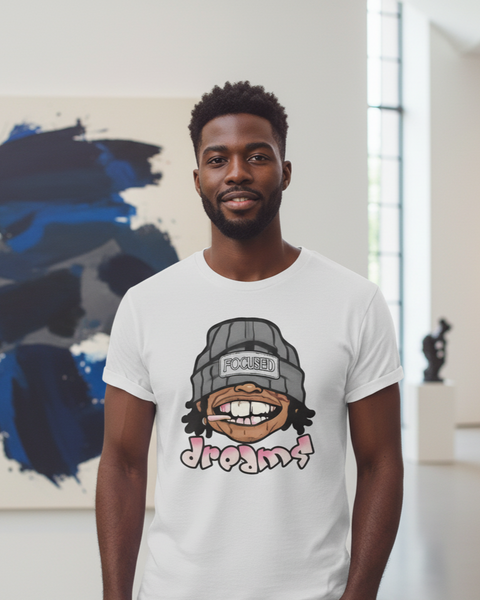 T Shirt Streetwear Homme - FOCUSED DREAMS