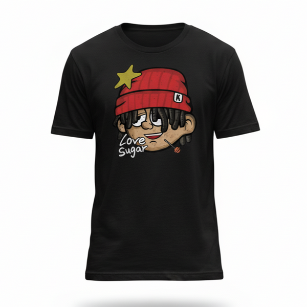 T Shirt Streetwear Homme Love Sugar