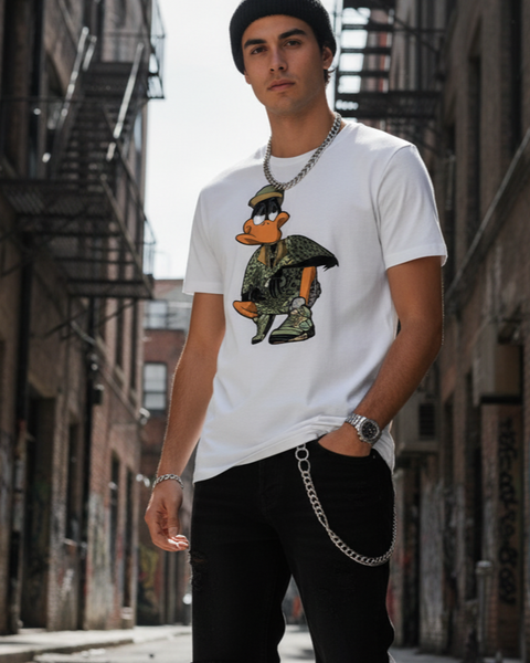 T Shirt Streetwear Homme Urban Duck