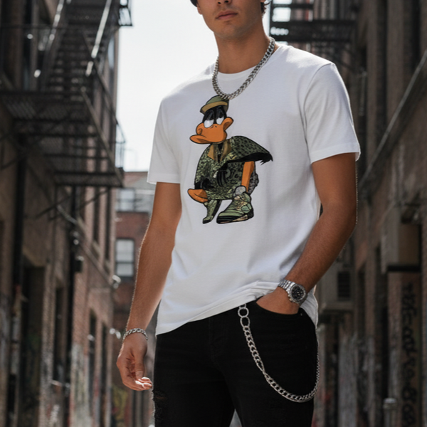 T Shirt Streetwear Homme Urban Duck