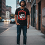 T Shirt Streetwear Homme – Crazy Red Vibes