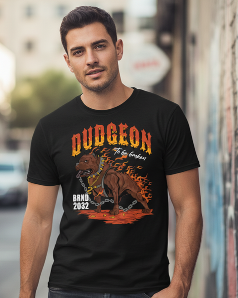 T Shirt Streetwear Homme – Dungeon Infernal