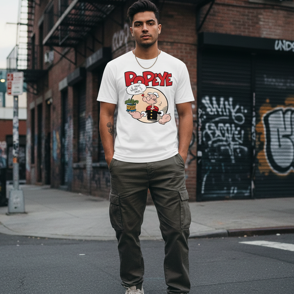 T Shirt Streetwear Homme – Popeye Vibes