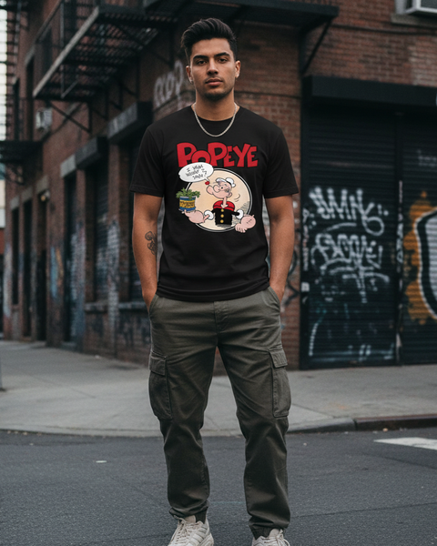 T Shirt Streetwear Homme – Popeye Vibes